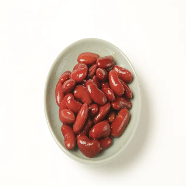Frijoles Rojos en Lata en Jarabe, Hielo y Té con Leche Ingredientes