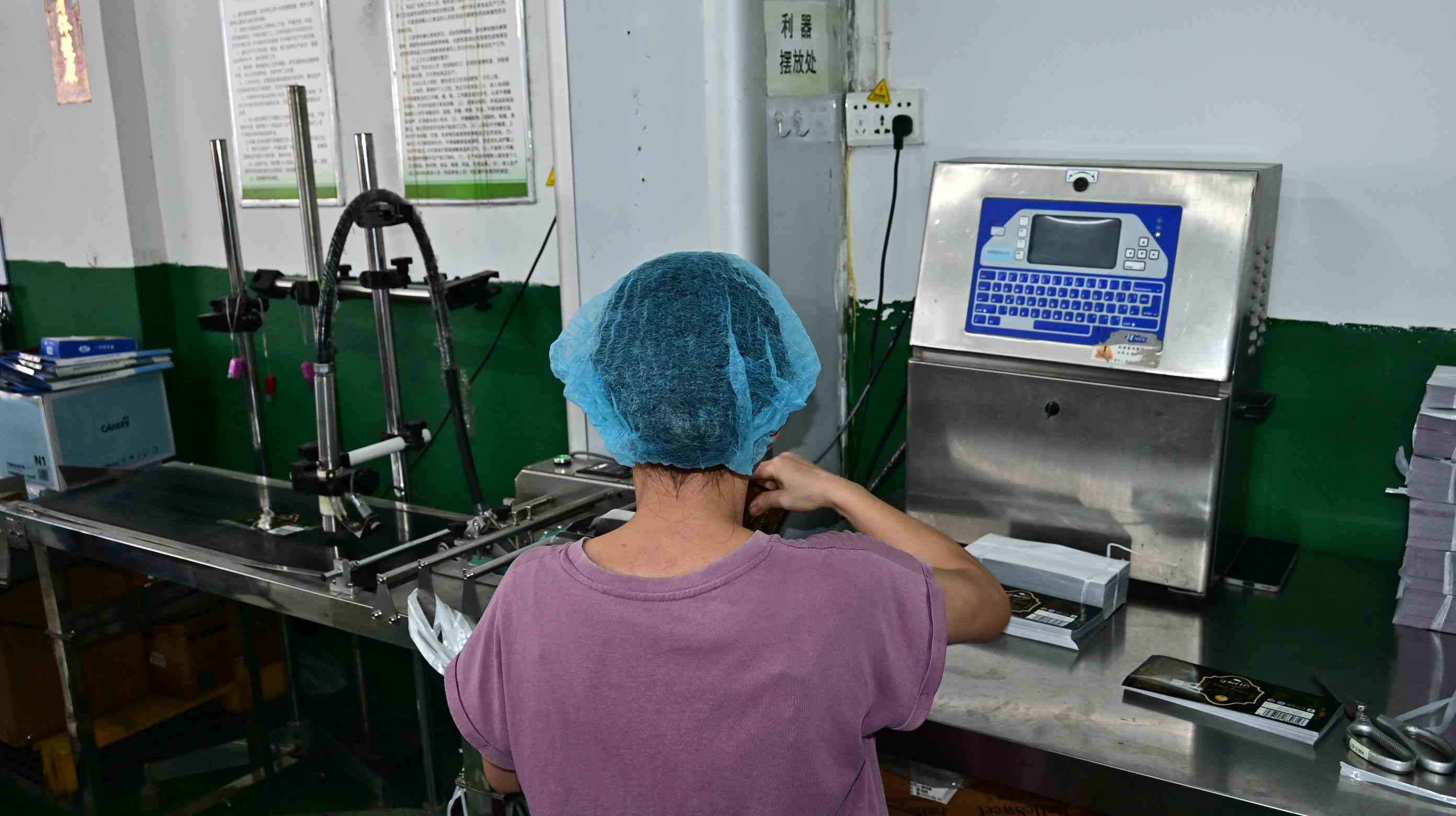 Máquina de codificación de fecha de producción Kekor Food