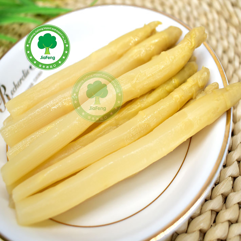 Lata completa de verduras frescas originales espárragos blancos enlatados