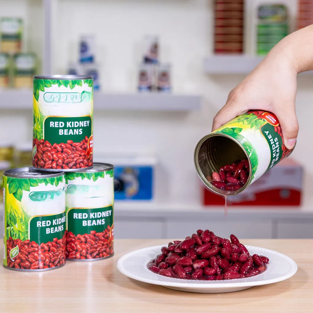 Frijoles rojos enlatados en jarabe con precio y calidad superiores