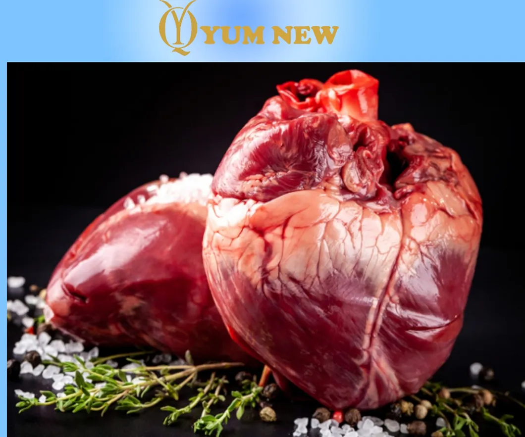 Corazón de cabra halal congelado nutritivo para cocinar con mejor sabor