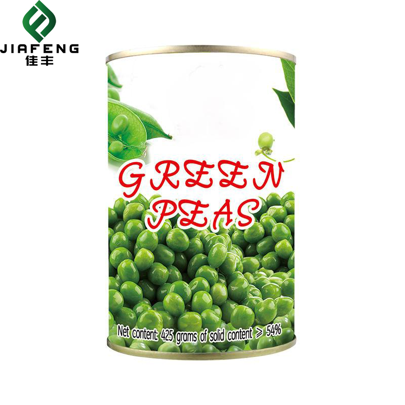 Precio mayorista barato alta calidad mejor comida lista para comer guisantes verdes enlatados sabor original guisantes verdes