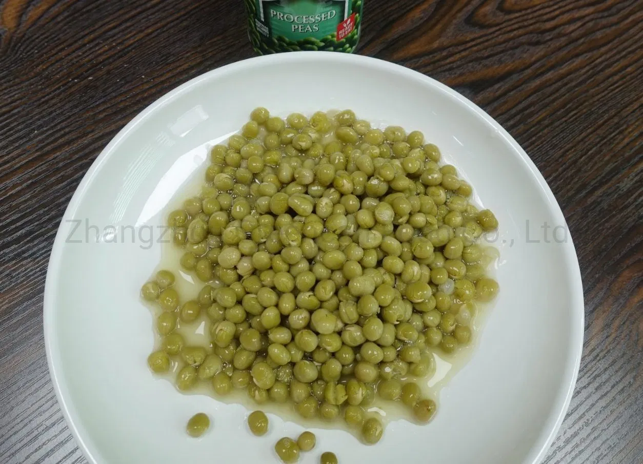 Frijoles enlatados, guisantes verdes enlatados con el mejor sabor