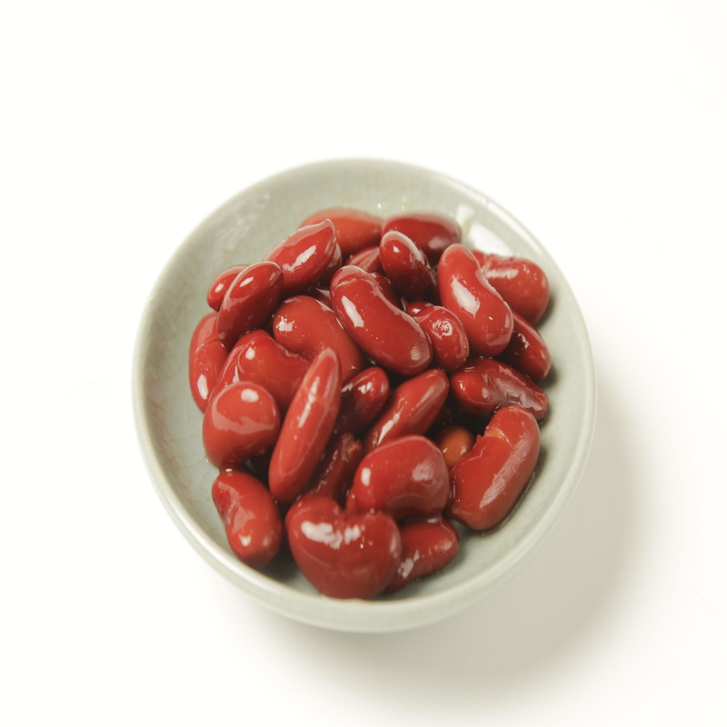 Frijoles Rojos en Lata en Jarabe, Hielo y Té con Leche Ingredientes