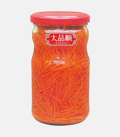 Mejor calidad de zanahorias enlatadas en cubos de China