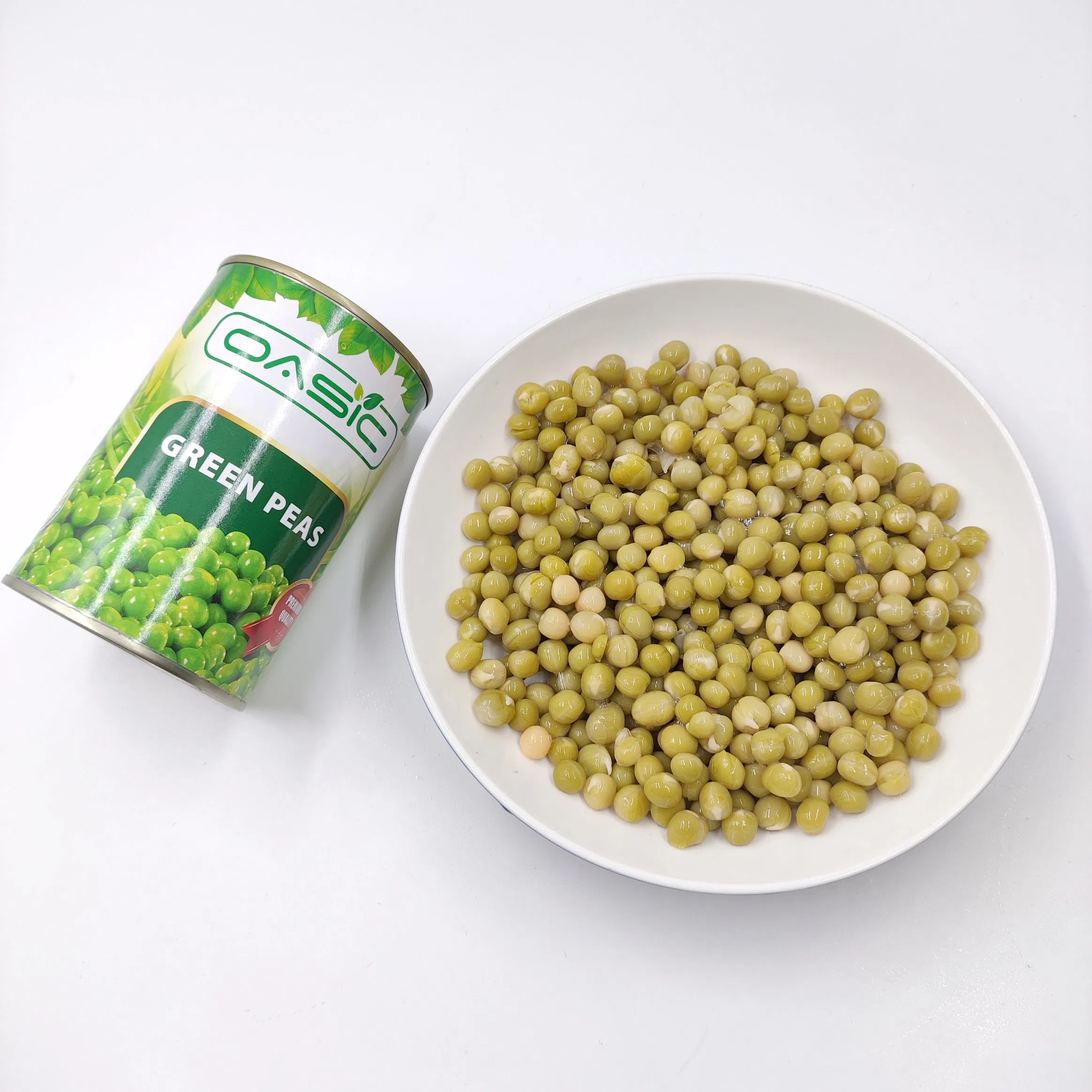Guisantes Verdes en Lata de Alta Calidad Verduras en Lata