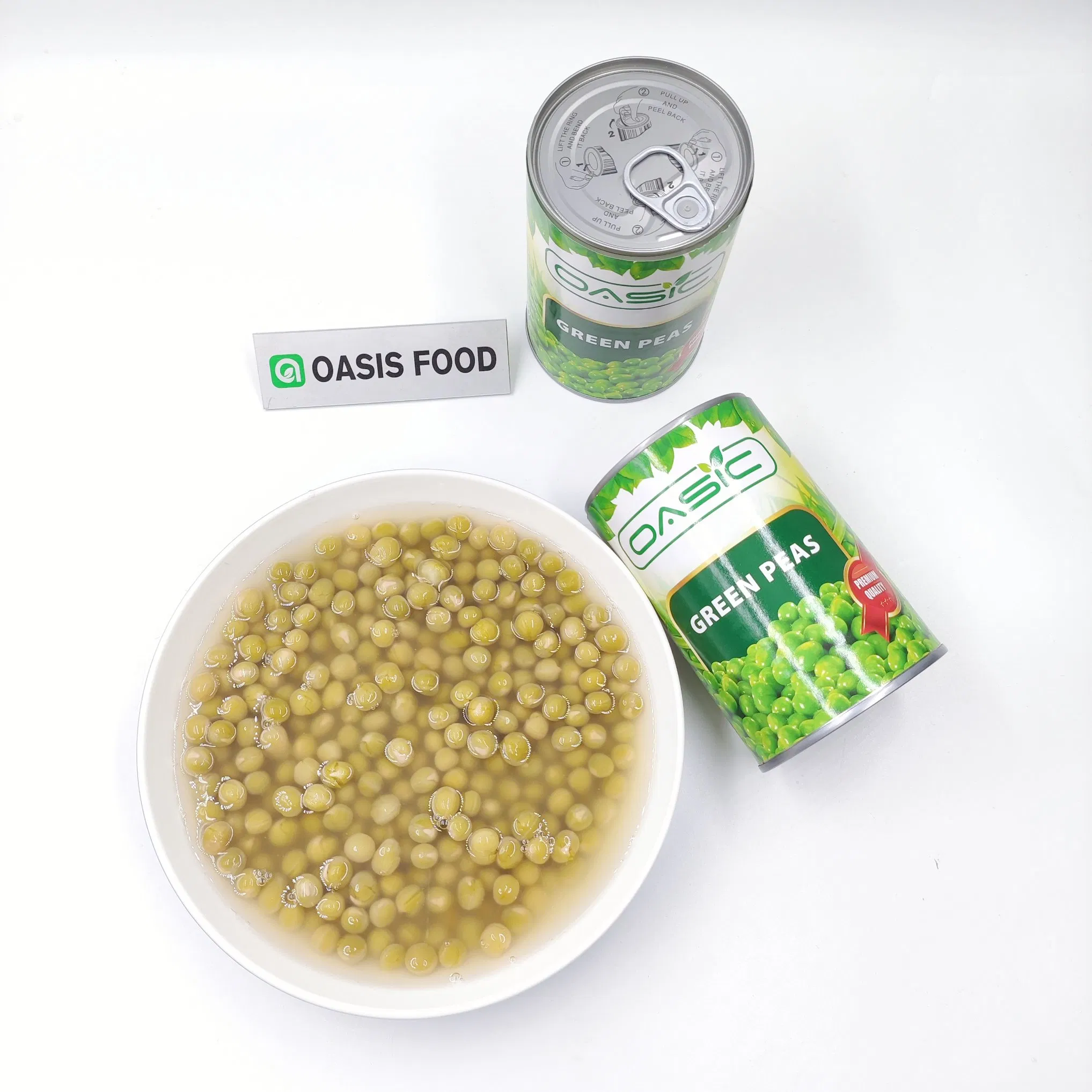 2024 Guisantes Verdes en Salmuera de Alta Calidad Golden Choice