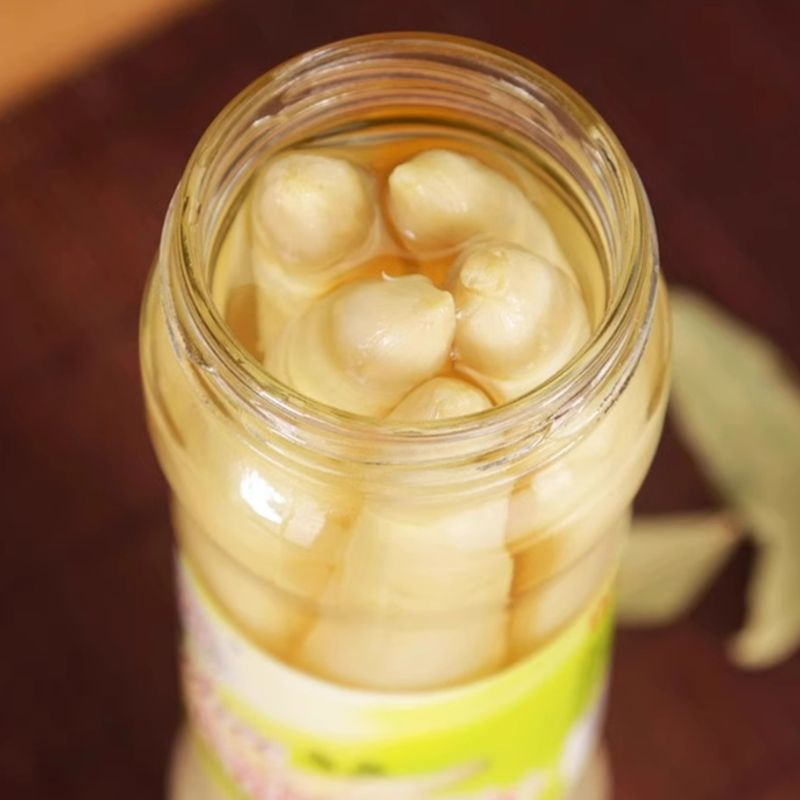 Espárragos enteros en salmuera, envasados en 580ml tarros de vidrio, aptos para vegetarianos, producto vegetal enlatado