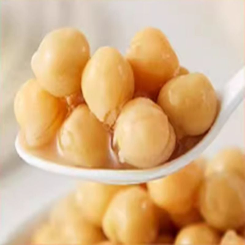 Garbanzos enlatados en salmuera, para la cocina diaria familiar