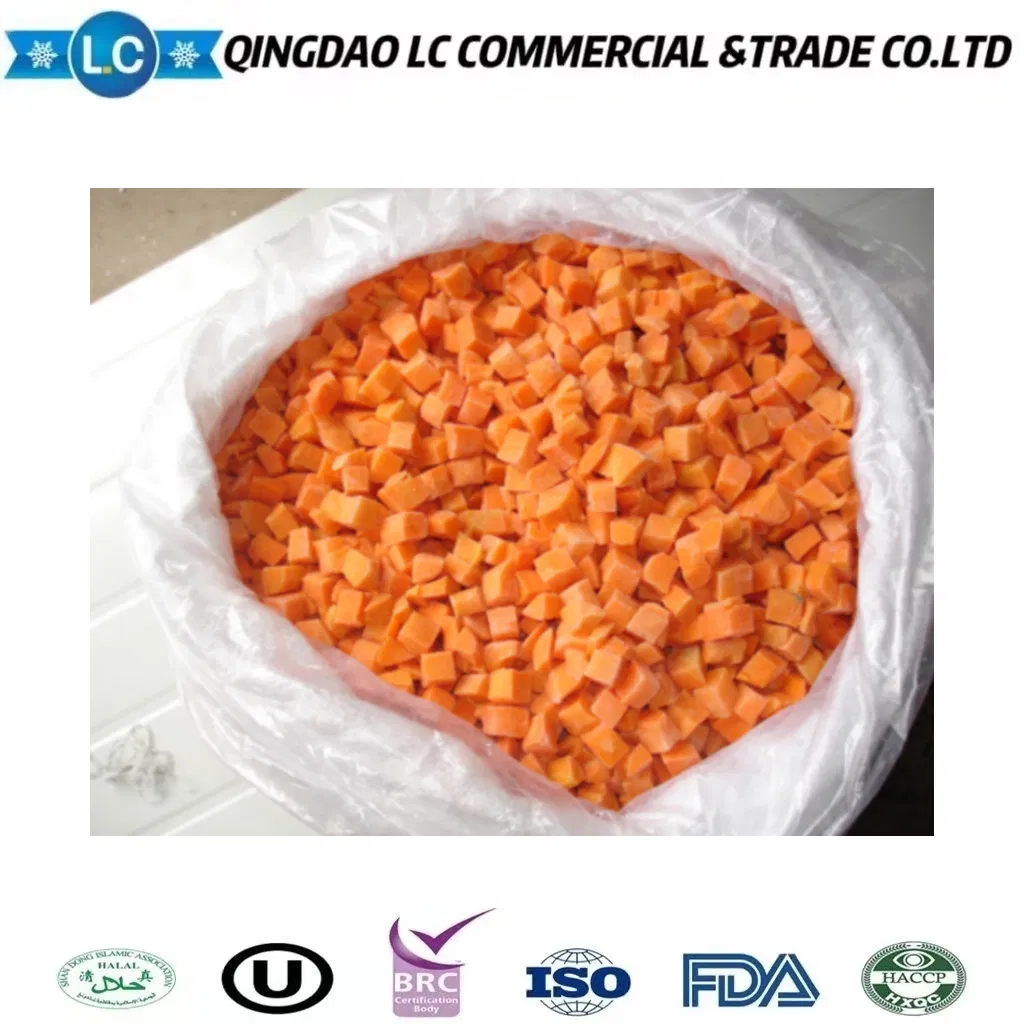 Compra zanahorias en rodajas y dados congeladas al por mayor de China