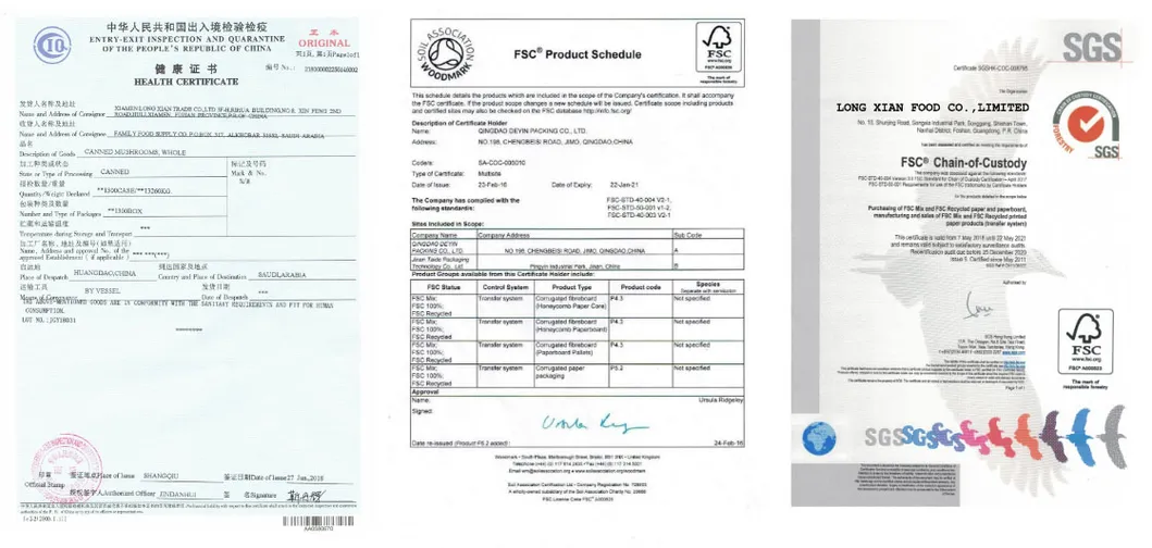 Certificaciones