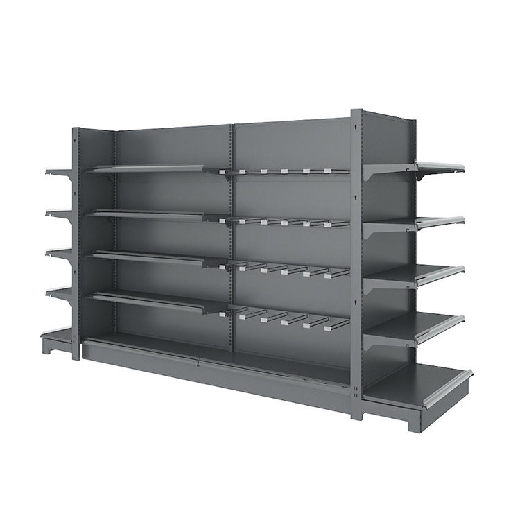 Convenient Store Shelf Shelving Metal Display Gondola Shelves for Retail Store