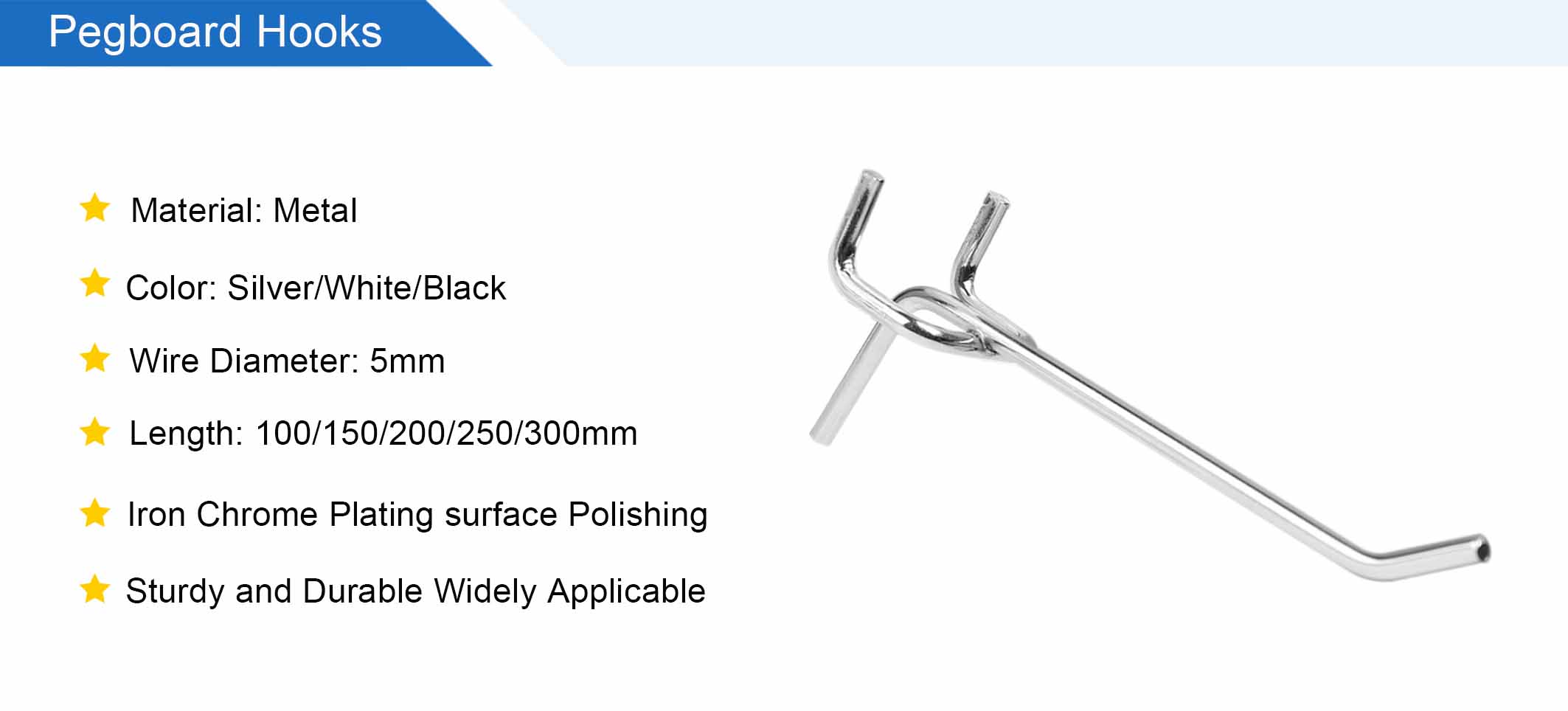 Pegboard Hook Details 1