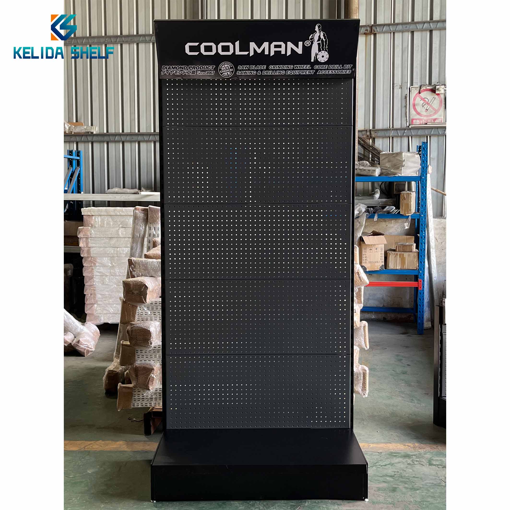 Peg Board Shelf Metal Pegboard Display Stand Rack Peg Board Tools Display Rack Store Hooks Pegboard Metal