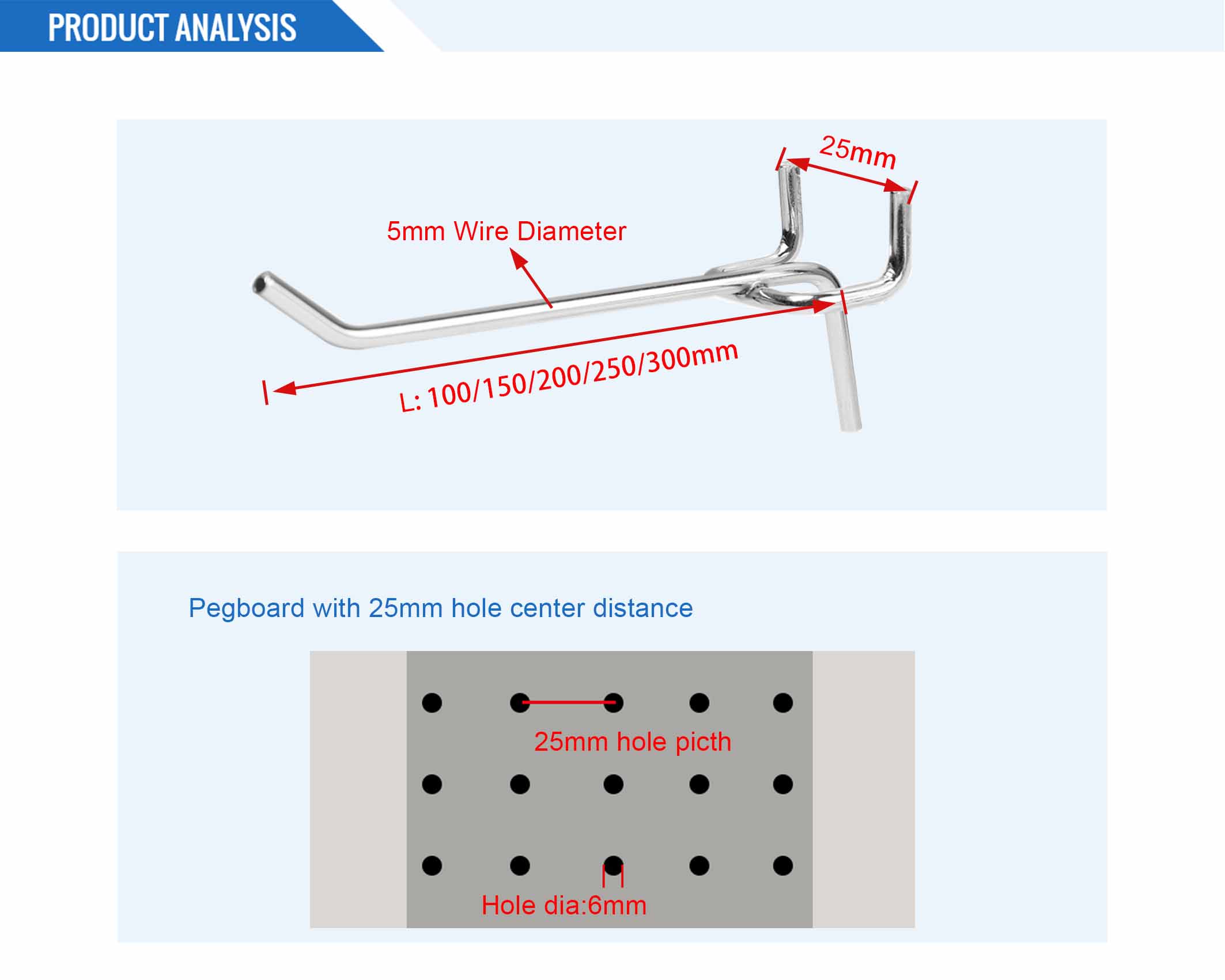 Pegboard Hook Details 3