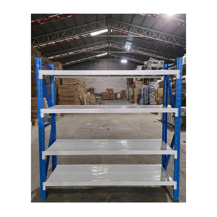 Long Span Metal Storage Shelves Warehouse Rack Shelving System for Industrial Storage