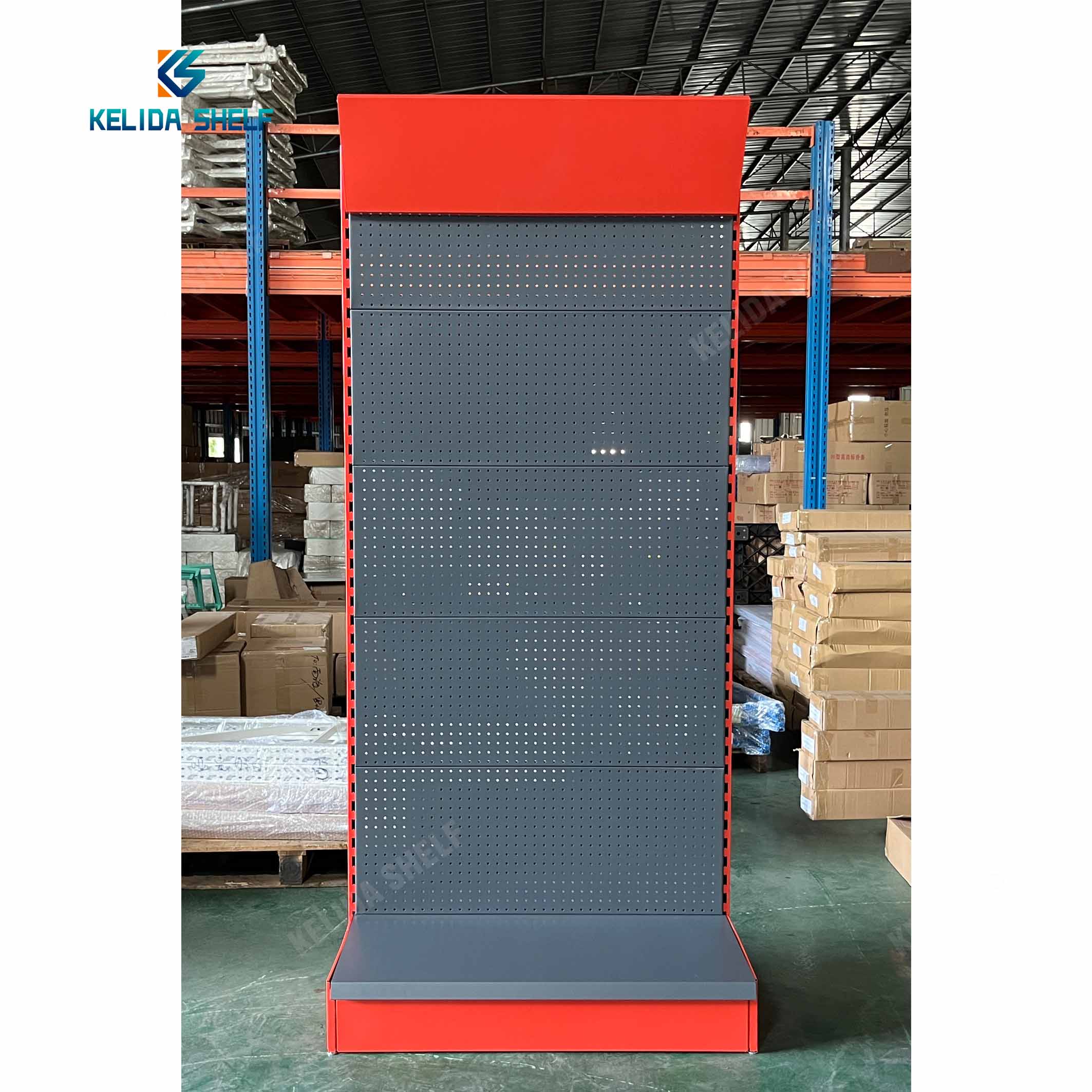 Tool Shop Pegboard Shelf Tools Hardware Store Products Retail Display Shelves Metal Peg Board Display Stand