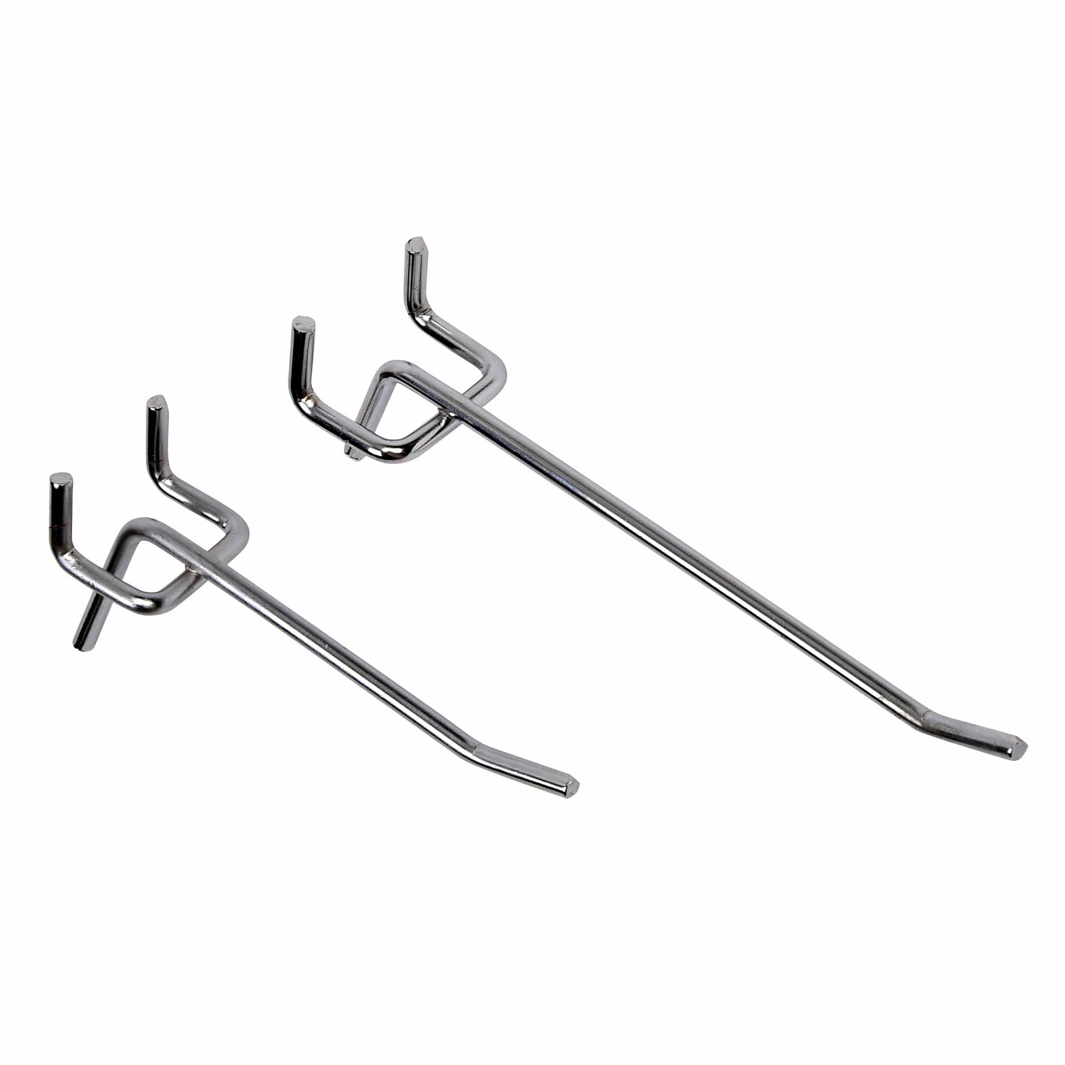 Supermarket Retail Display Pegboard Hanging Hooks Hardware Store Accessories Peg Board Metal Wire Hook