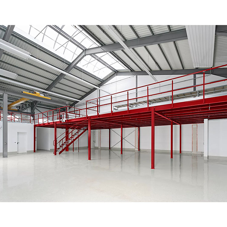 Industrial Steel Mezzanine Floor for Vertical Warehouse Space Expansion