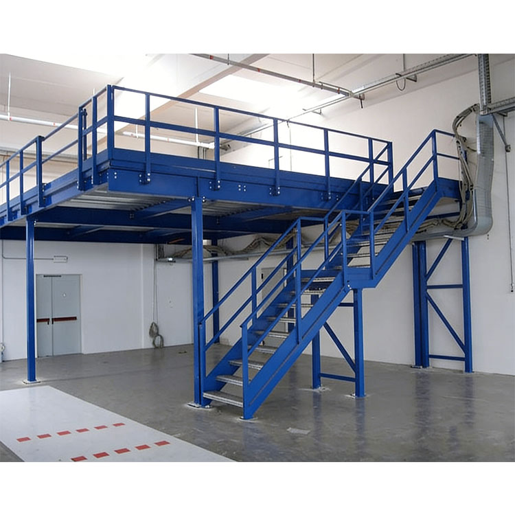 Multi-Level Warehouse Storage Upgrade with Steel Mezzanine Floor