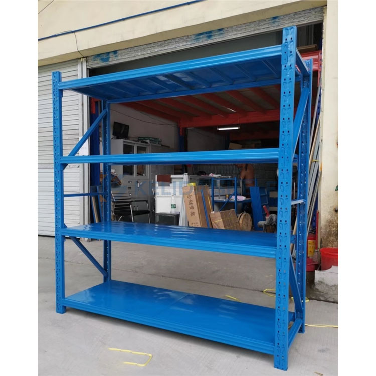 Longspan Steel Storage Racks Adjustable Metal Shelving Units for Garage and Warehouse Use with Corrosion Protection Finish