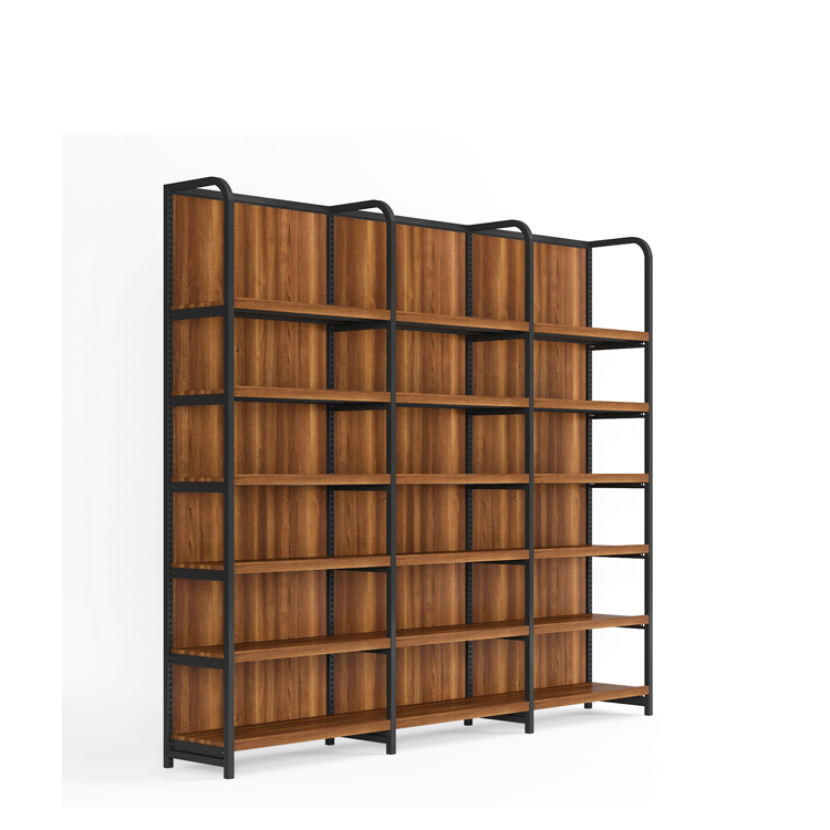 Modern Display Supermarket Shelves Wood, Supermarket Equipment Shelf