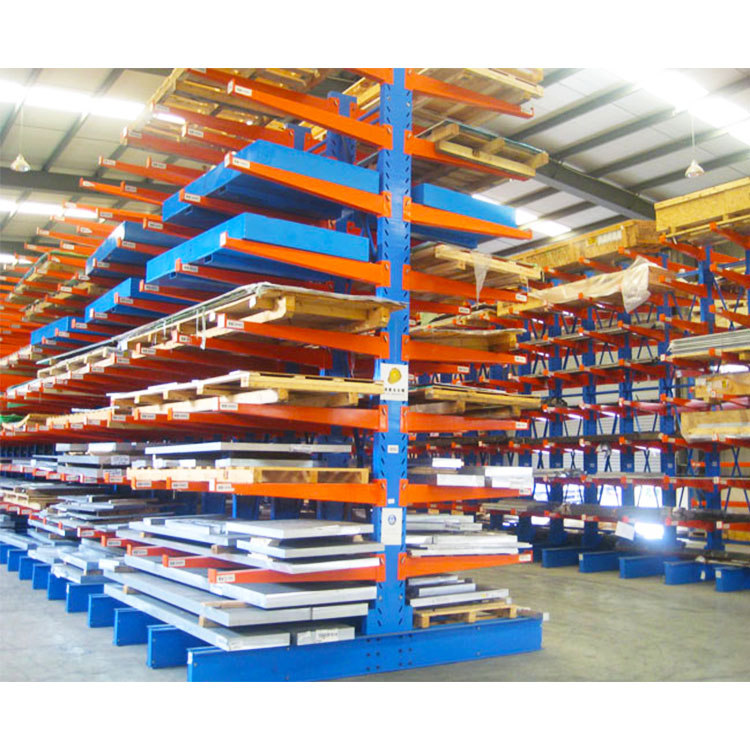 Timber Storage Shelf, Heavy Duty Customized Cantilever Rack for Wood Boards