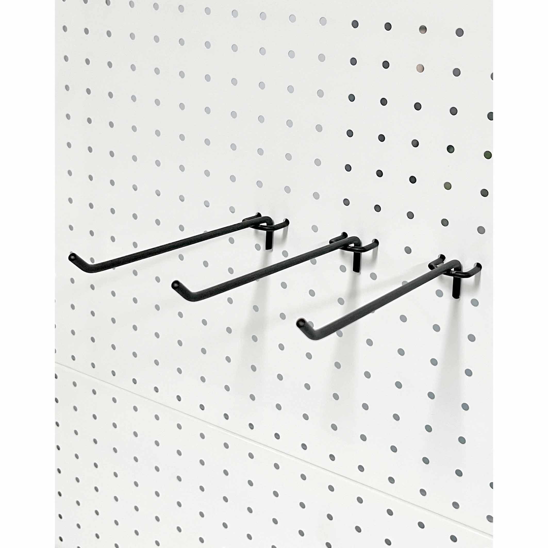 Thickening Silver Shop Metal Wire Hanging Hooks Retail Display Shelf Pegboard Hook