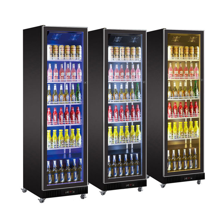 Commercial Glass Door Refrigerator Freezer with Custom Size and OEM Design for Retail Refrigeration Solutions