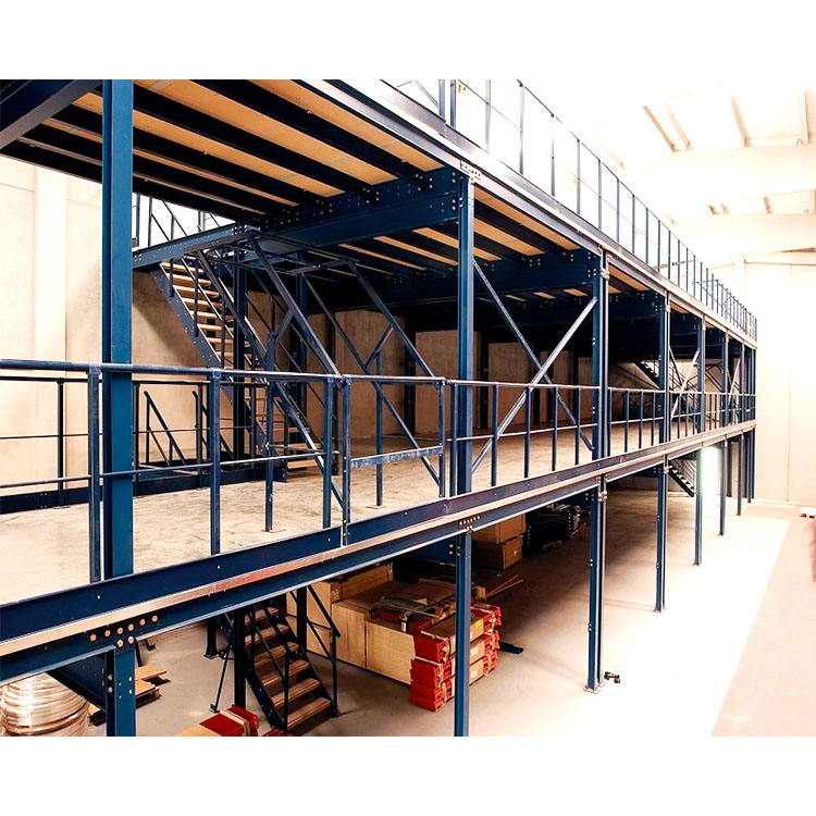Heavy Duty Rack Supported Mezzanine Platform Multi-level Steel Deck Racking System Industrial Warehouse Storage Solution
