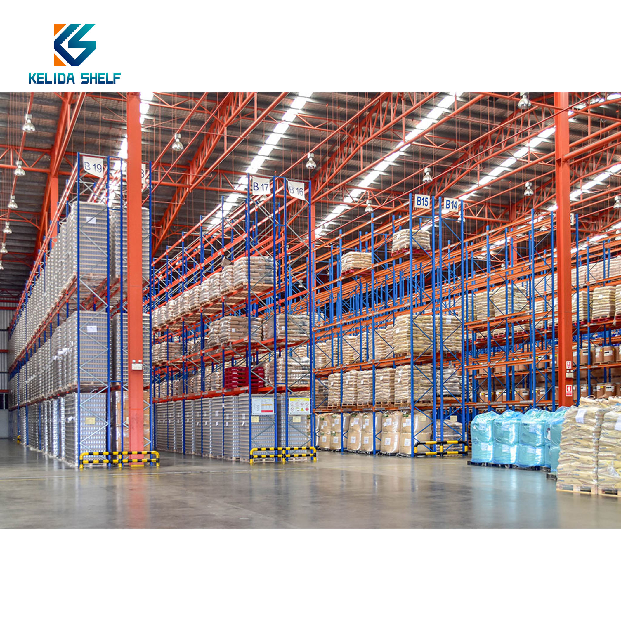 High Quality Heavy Duty Steel Shelving Industrial Unit Storage Racking Pallet Racking System