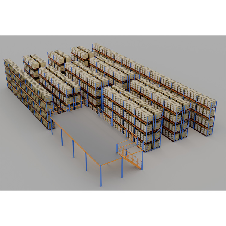 Estantes De Entrepiso Warehouse Storage Attic Loft Steel Multi Tier Steel Mezzanine Platform Rack Mezzanine Warehouse