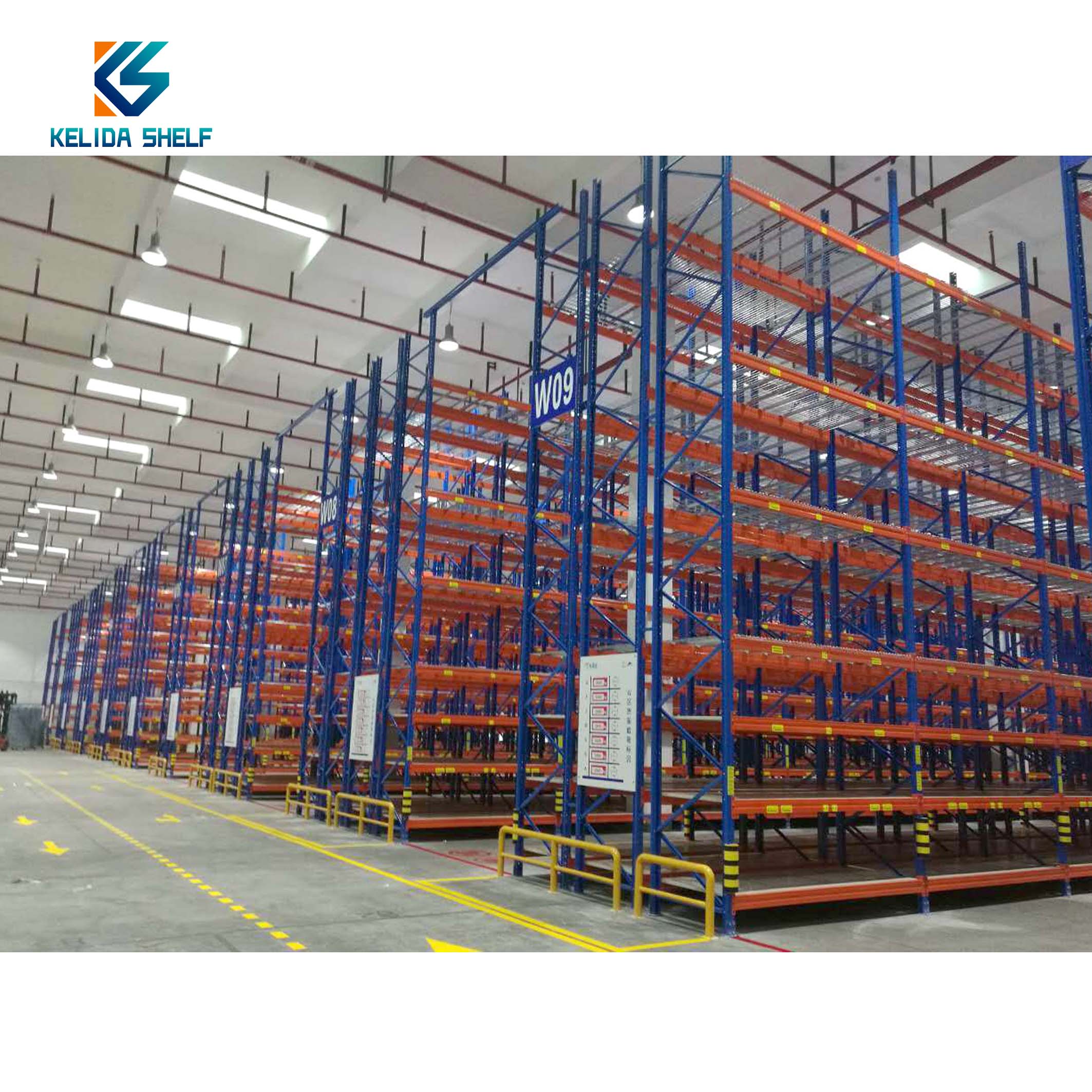 Adjustable Heavy Duty Warehouse Vertical Metal Steel Industrial Pallet Storage Racks