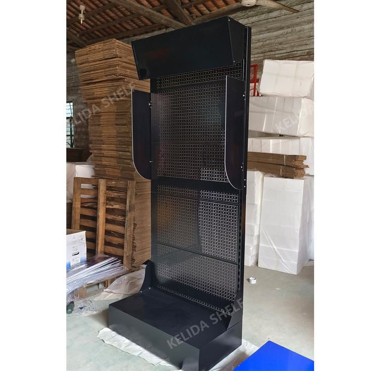 Accessories Hanging Pegboard Counter Top Tool Hardware Shop Peg Board Design Display Racks and Stands for Hardware Store