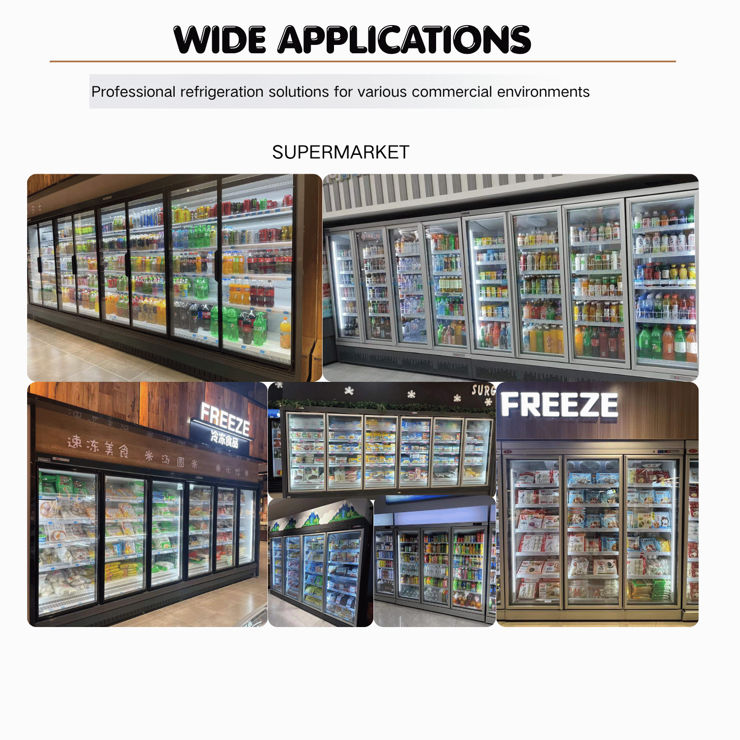 Commercial Refrigerated Showcase Air Flow