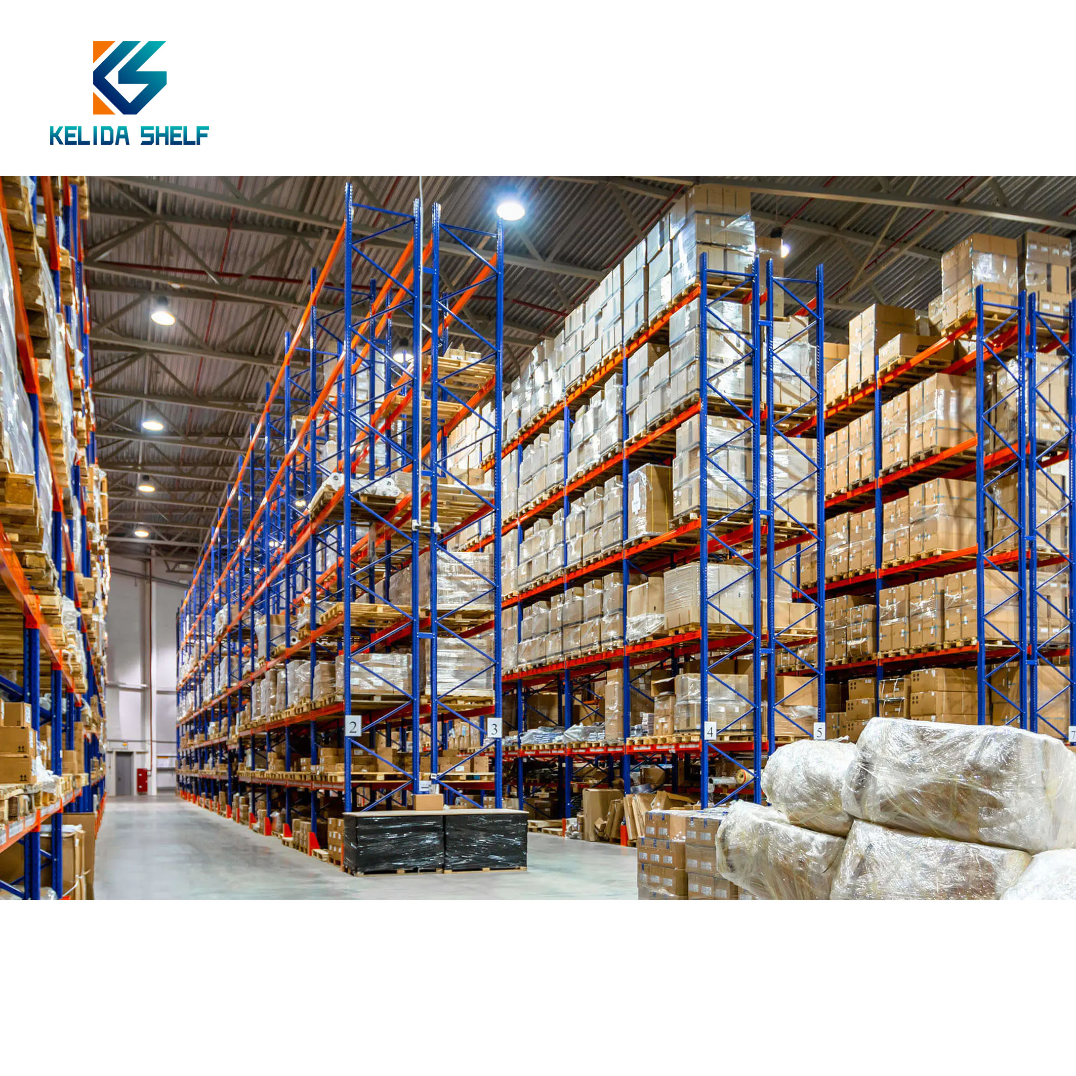 Customized Heavy Duty Shelves Medium Duty Storage Rack Warehouse Steel Pallet Racking System Industrial Racks