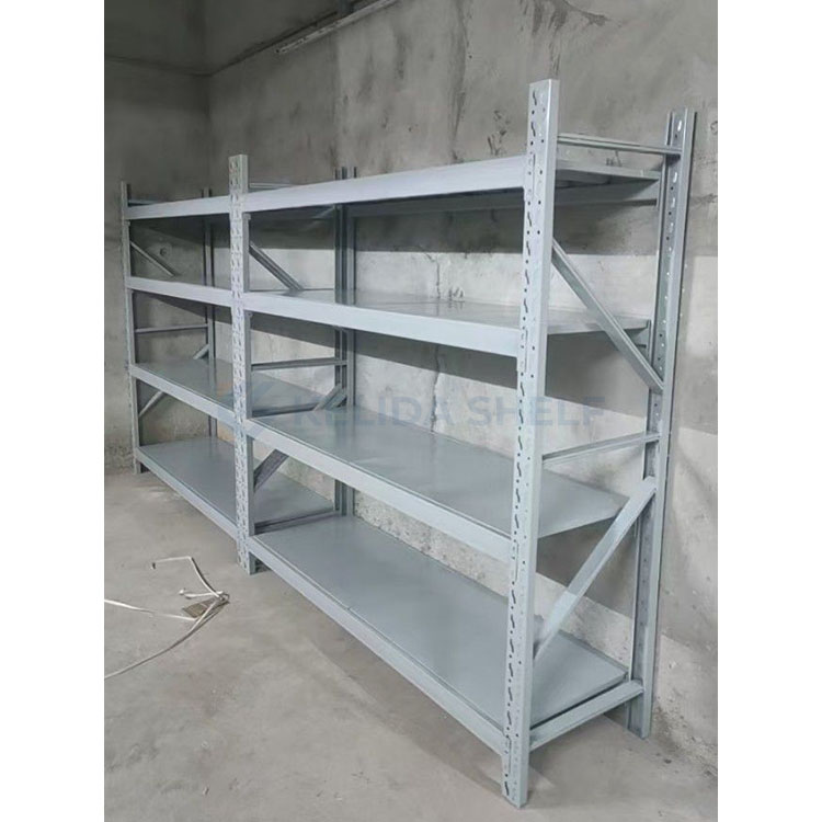 Light Duty Adjustable Metal Storage Rack Steel Shelving Unit for Warehouse and Workshop Display Factory Direct Custom Sizes