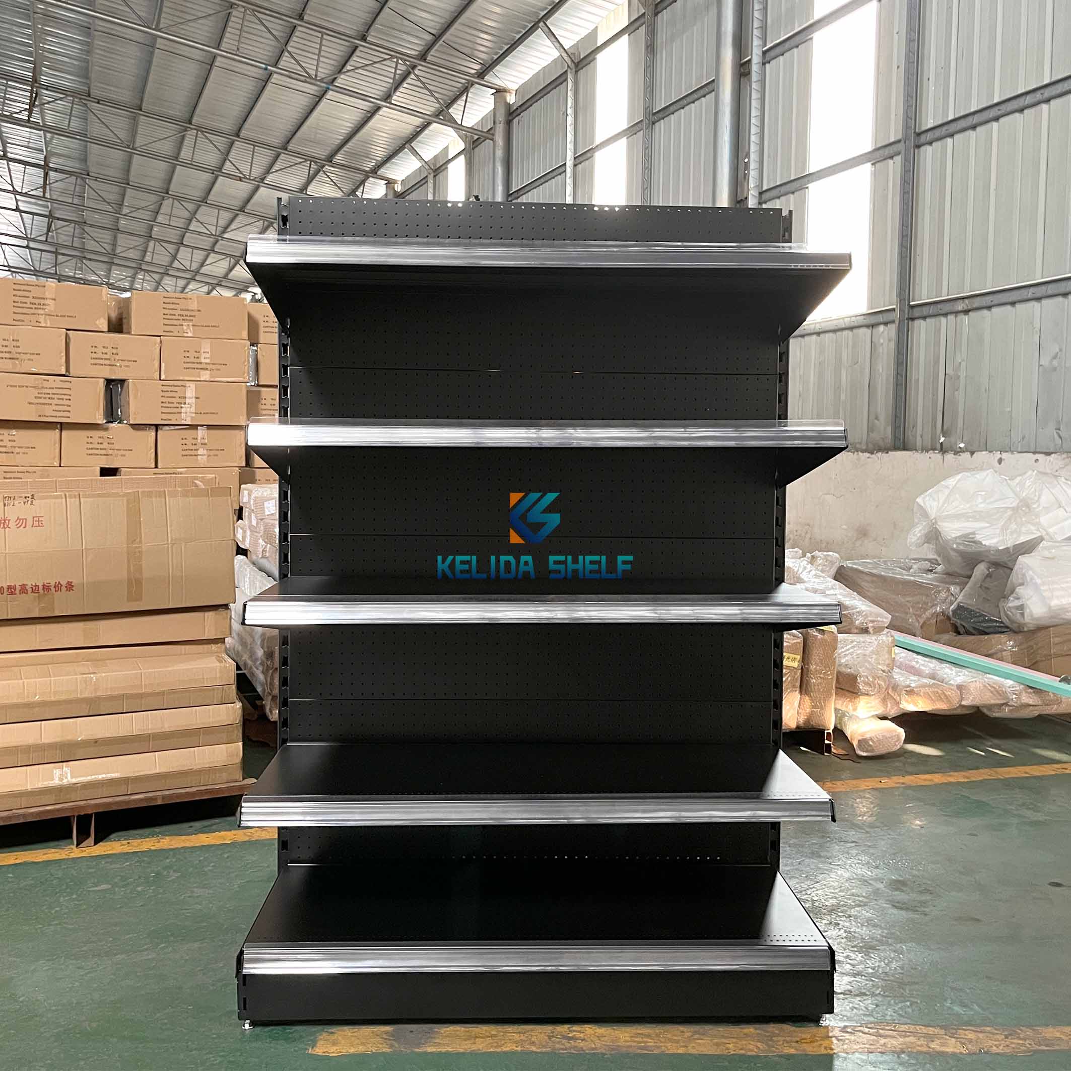 Gondola Shelving Layout 1