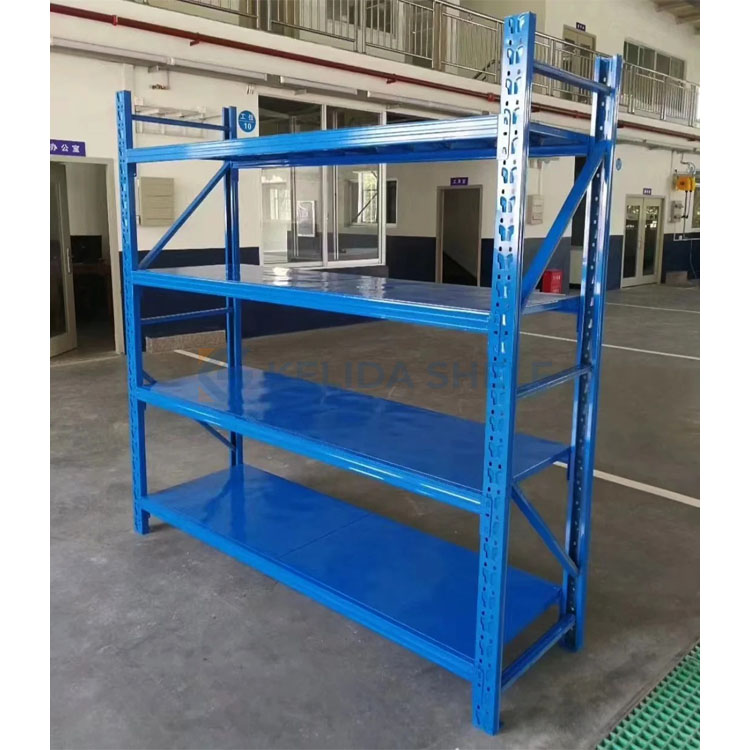 400KG Medium Duty Adjustable Steel Storage Rack Shelving Units for Garage and Warehouse Use Corrosion Protected Metal Shelves