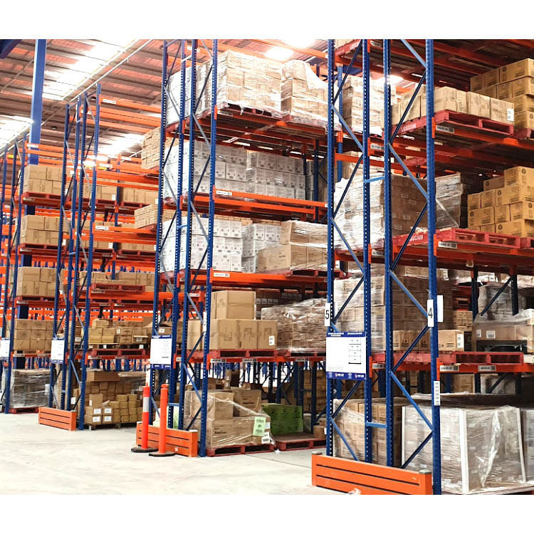 Custom Heavy Duty Steel Pallet Racking System Adjustable Storage Solution for Logistics Warehouse Projects