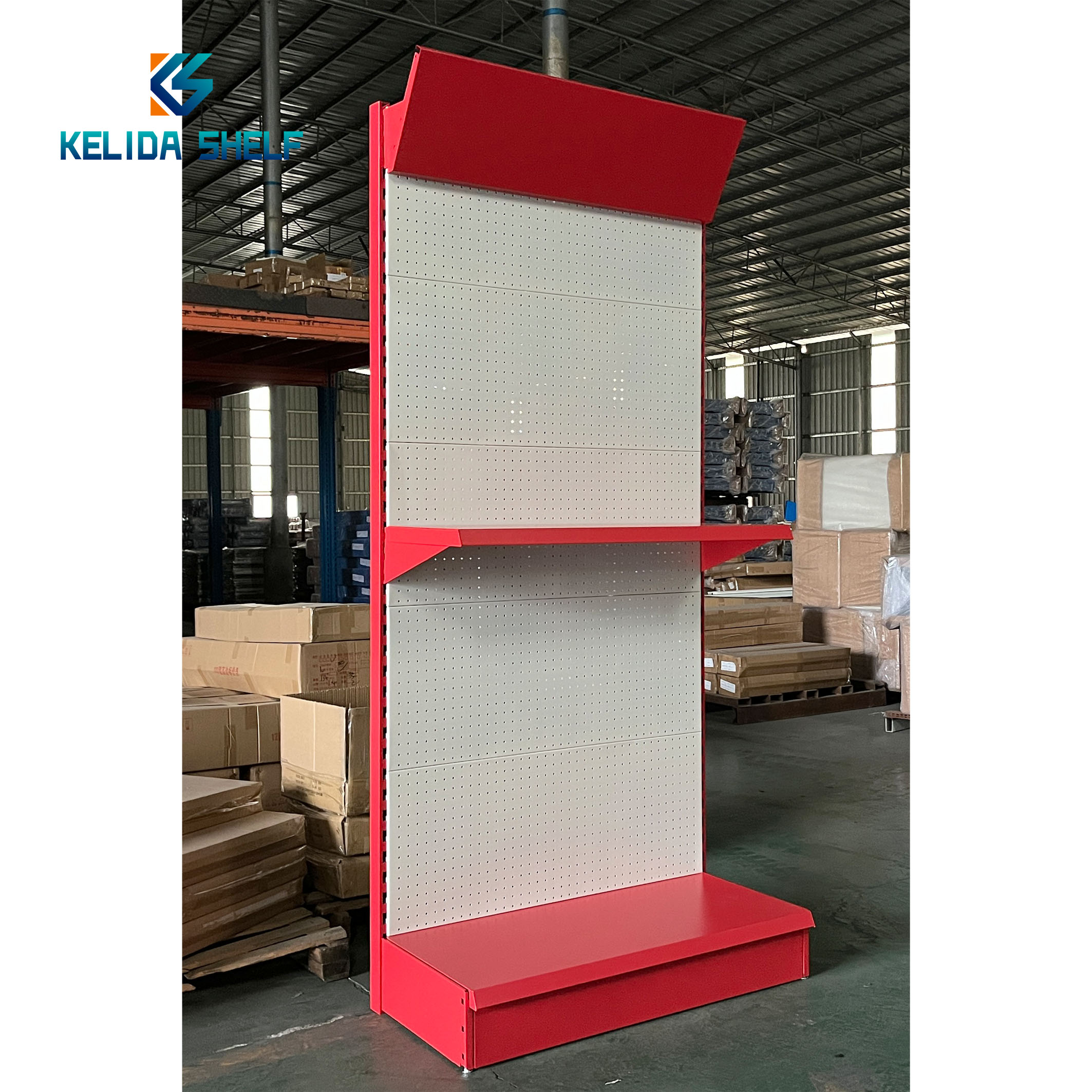 Free Standing Metal Hardware Power Tool Accessories Tools Stand Pegboard Display Rack