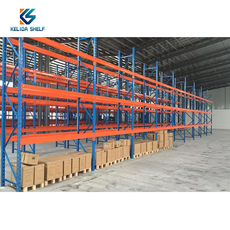 Factory Price Storage Stacking Racks Heavy Duty Steel Metal Garage Shelves Warehouse Storage Pallet Rack