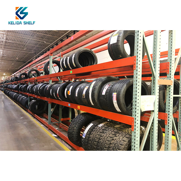 Tire Storage Pallet Racking Industrial Heavy Duty Warehouse Steel Metal Car Tire Storage Rack