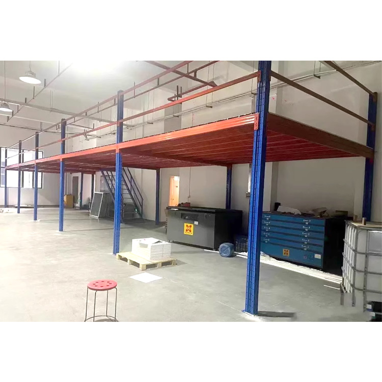 Heavy Duty Steel Mezzanine Floor Platform | 500kg/m² Capacity | Free Custom Design Support