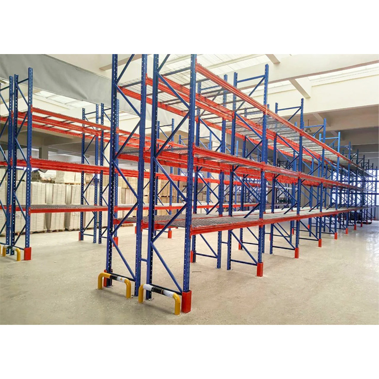 Warehouse Pallet Racks Estanteria Pesada Load Capacity of 1000kg-3000kg Per Level Industrial Storage Metal Shelving Rack