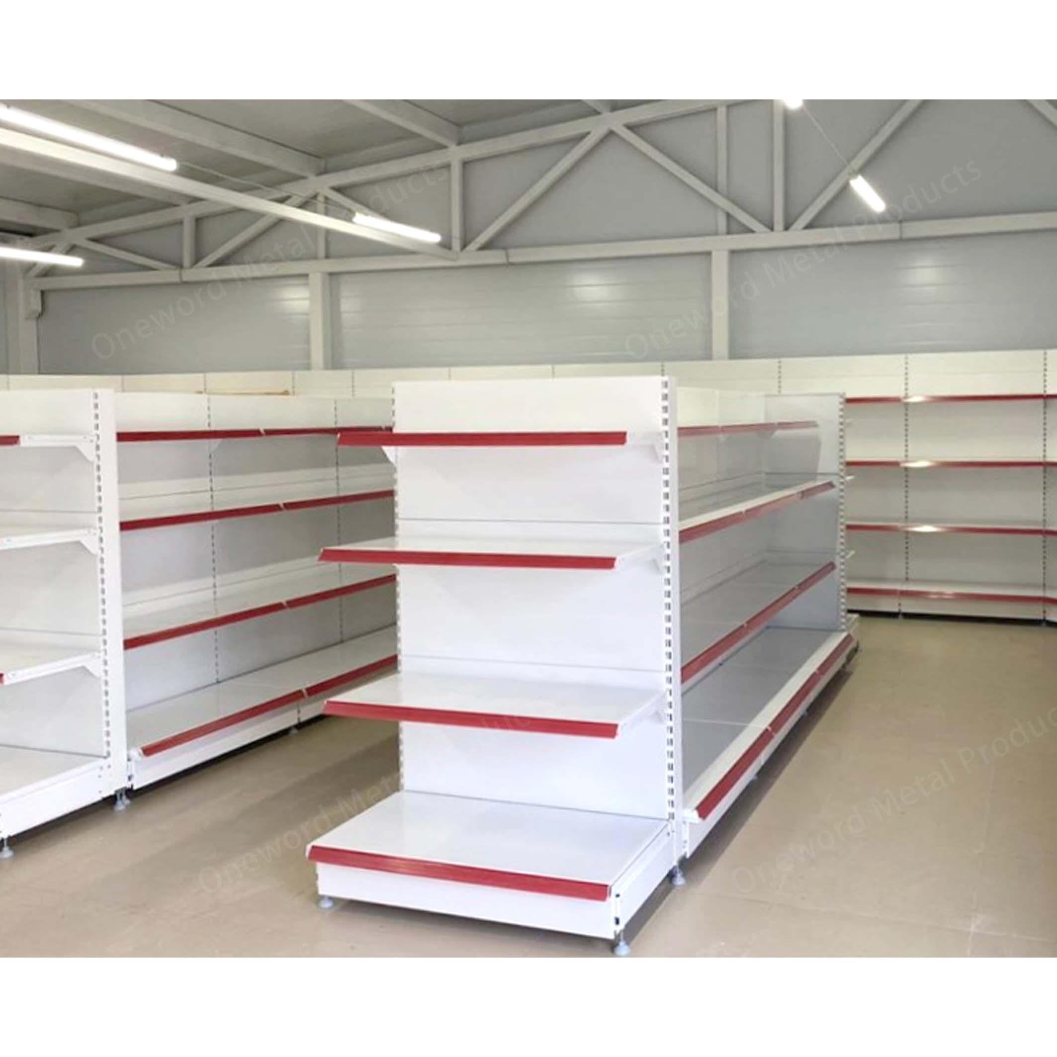 High Quality Cold Rolled Steel 5 Years Warranty for Supermarket Gondola Shelf Prices Used