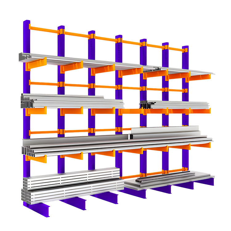 Heavy Duty Cantilever Racking System, 300kg-1000kg/Arm Capacity Industrial Storage