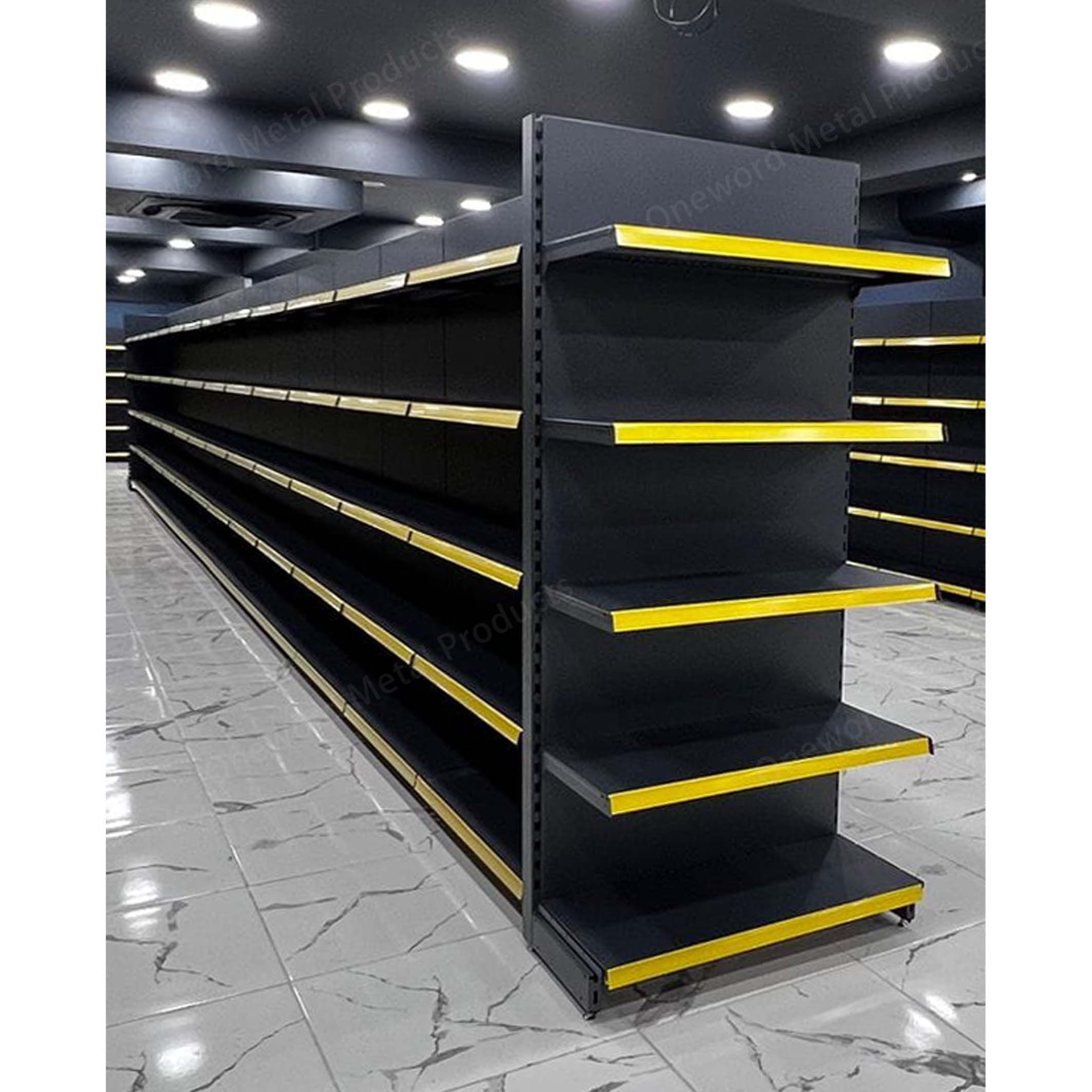 Wholesale Retail Store Shelves Supermarket Gondola Shelving Grocery Shelf Display Gondola Racks for Sale