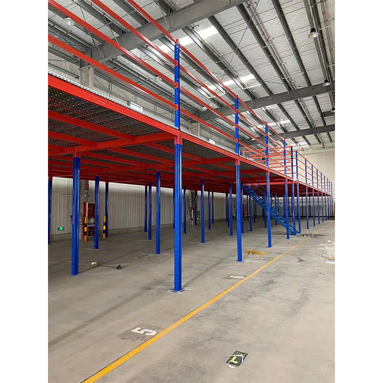 Customized Industrial Platform Racking System Steel Heavy Duty Warehouse Multi-Level Storage Mezzanine Rack