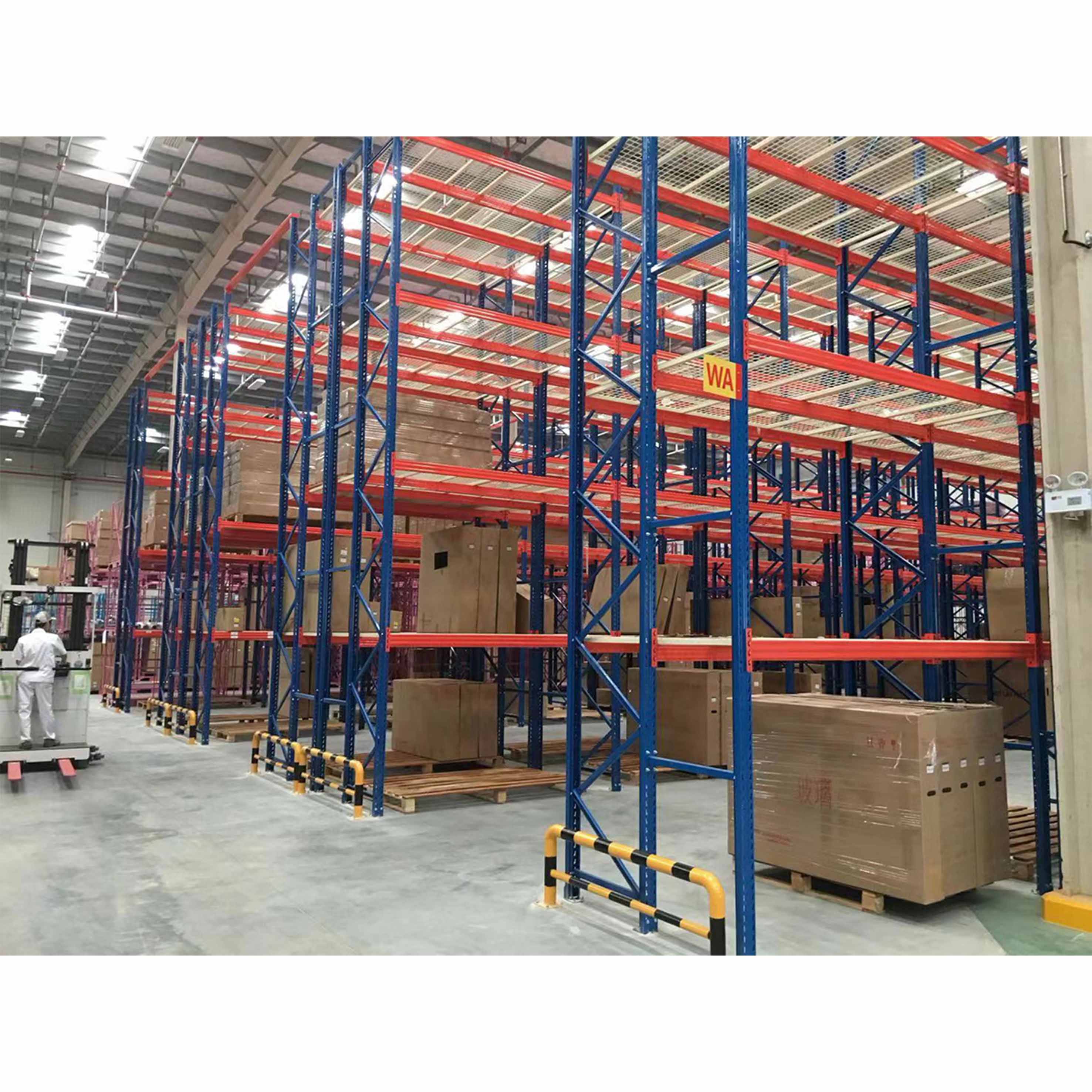 Adjustable Industrial Steel Heavy Duty Warehouse Storage Racking System Certificated Warehouse Pallet Rack